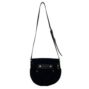 Marc by Marc Jacobs Nylon Flap Zip Saddle Bag Crossbody Purse